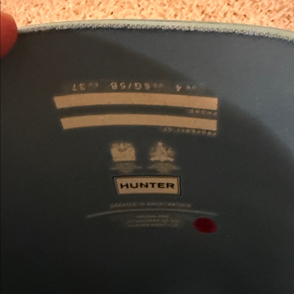 Hunter Blue Women's Winter & Rain Boots - Picture 5 of 6
